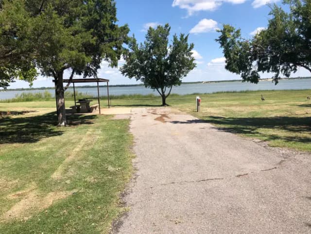 View of campsite 44