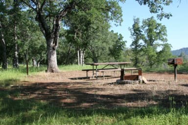 Chamise Sites 126-144 · Site 129 at Tuttletown Recreation Area