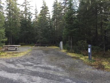 Site 058 at Mendenhall Campground