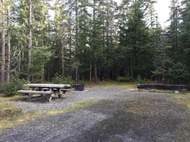Site 058 at Mendenhall Campground