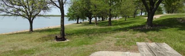Site 45 in Arrow Rock Campground