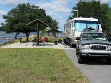 RV Campsite #11 Pullthrough Site
