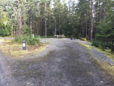 Site 065 at Mendenhall Campground