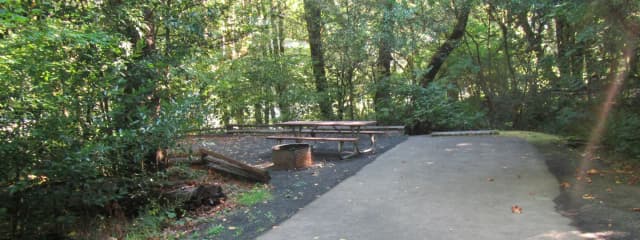 40' parking spur, relativly private site