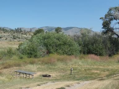 Site 008 at Hellgate Campground