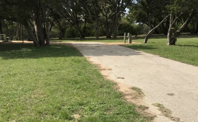 RV site driveway