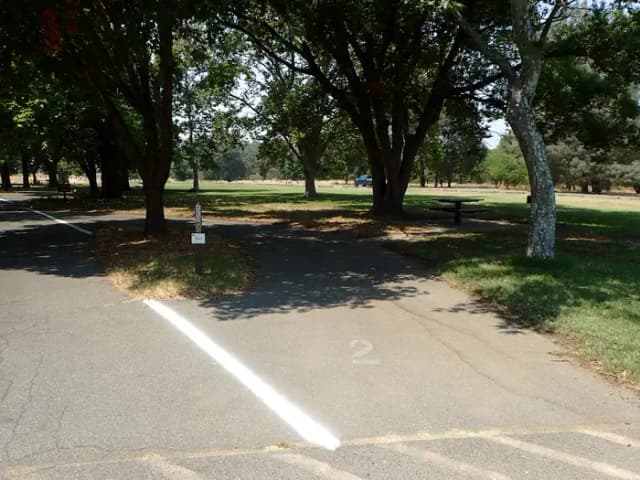 Site 002 at Sycamore Grove (Red Bluff) Campground