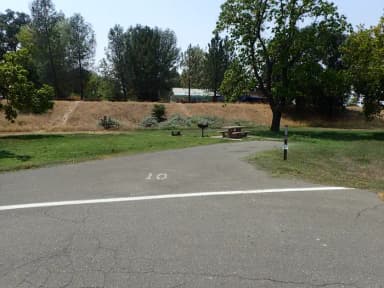 Site 010 at Sycamore Grove (Red Bluff) Campground