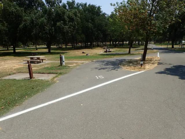 Site 015 at Sycamore Grove (Red Bluff) Campground