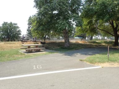 Site 016 at Sycamore Grove (Red Bluff) Campground