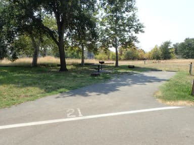 Site 021 at Sycamore Grove (Red Bluff) Campground