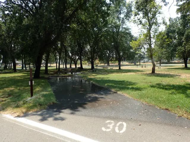 Site 030 at Sycamore Grove (Red Bluff) Campground