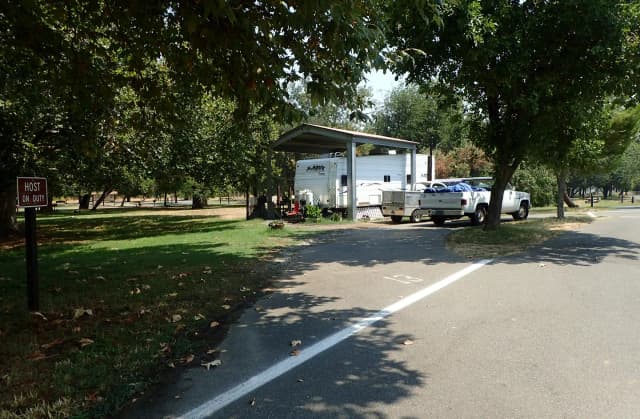Site 013 at Sycamore Grove (Red Bluff) Campground