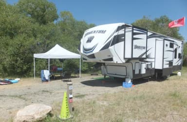 Loop A · Site 15 at Hellgate Campground