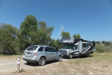 Loop A · Site 17 at Hellgate Campground