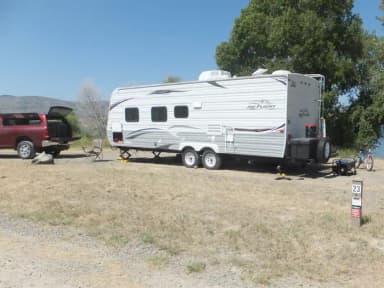 Loop A · Site 23 at Hellgate Campground