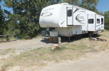 Loop A · Site 27 at Hellgate Campground
