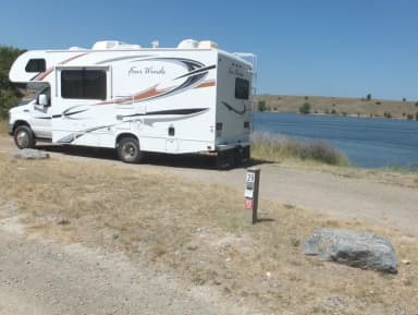 Loop A · Site 29 at Hellgate Campground