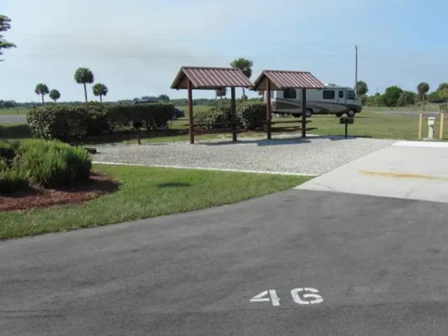 RV Campsite #46 Double Site with RV Campsite #45