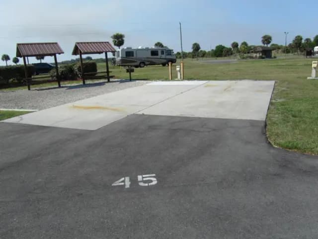 RV Campsite #45 Double Site with RV Campsite #46