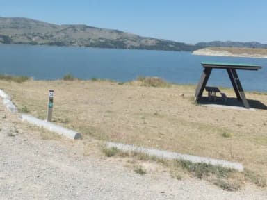 Loop D · Site 54 at Hellgate Campground