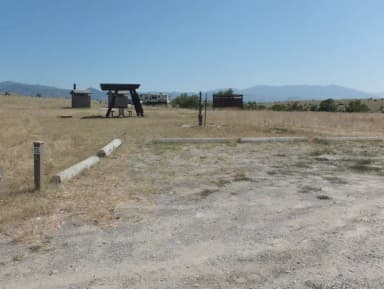 Loop D · Site 55 at Hellgate Campground