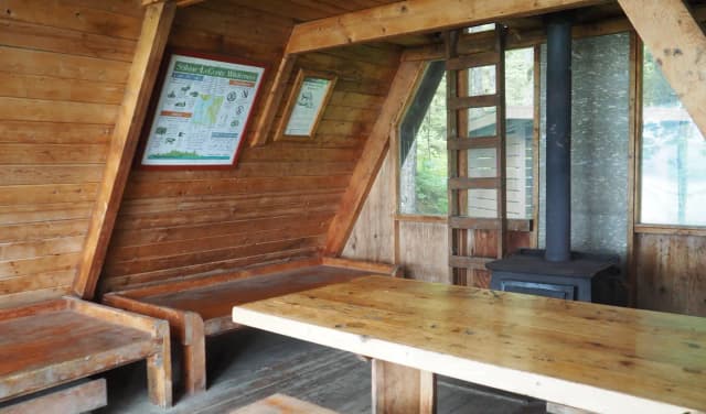 MALLARD SLOUGH CABIN INTERIOR