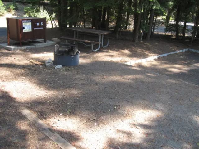 Loop A · Site 006 at Dorst Creek Campground-Sequoia and Kings Canyon National Park
