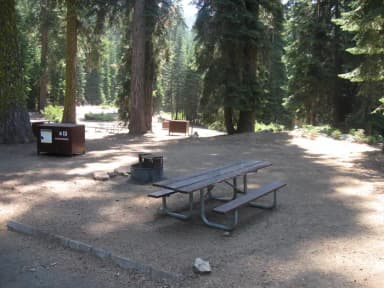 Campsite 13, Partial Shade, Near Creek and Meadow