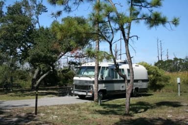 LOOP A · Site A025 at Fort Pickens Campground