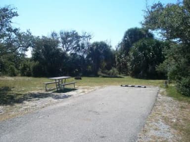 LOOP A · Site A042 at Fort Pickens Campground