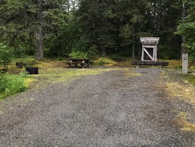 Site 070- host at Mendenhall Campground