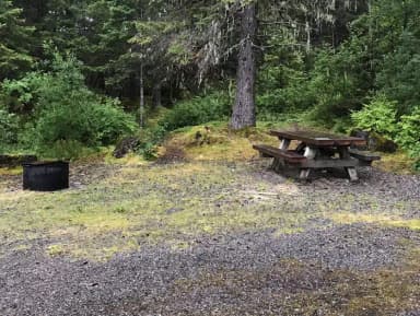Site 070- host at Mendenhall Campground