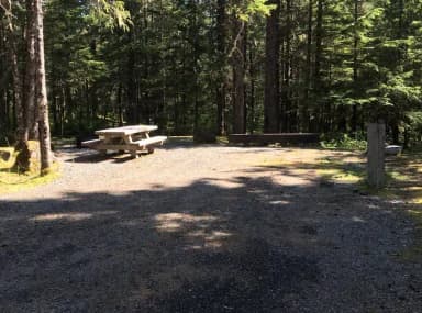 Site 067 at Mendenhall Campground