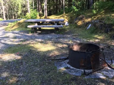 Site 053 at Mendenhall Campground