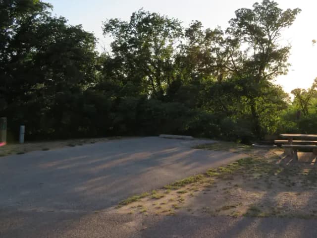 Site 9 Sandy Cove Campground