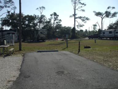 LOOP C · Site C015 at Fort Pickens Campground