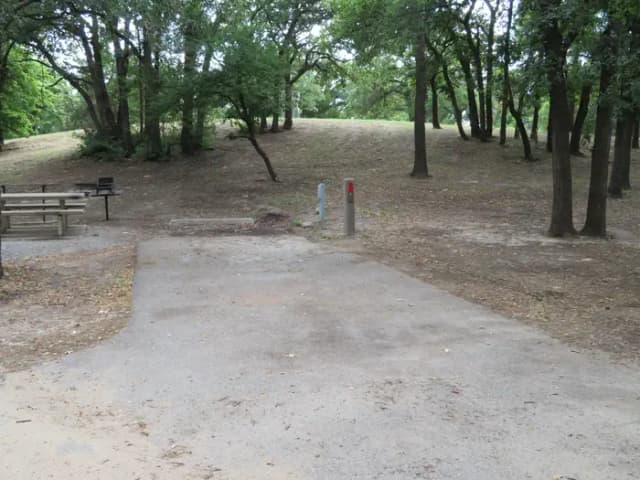 Site 17 Sandy Cove Campground