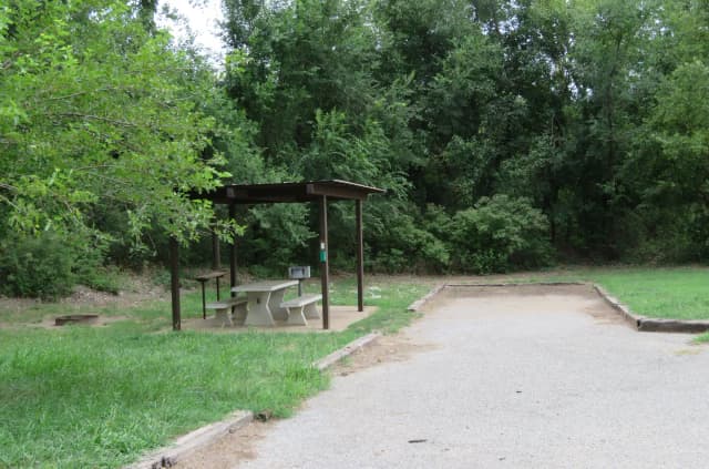 Site 6 Longdale Campground