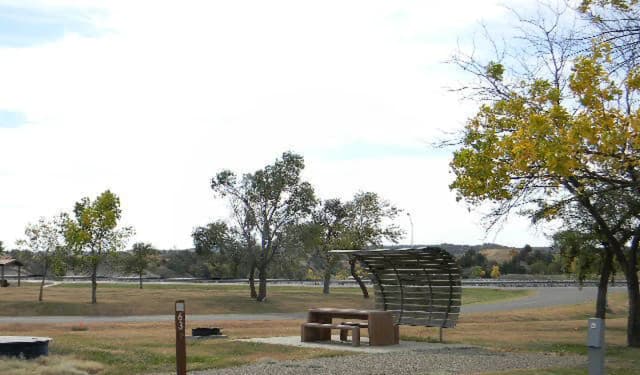 Upper Loop Sites 23-72 · Site 63 at Left Tailrace