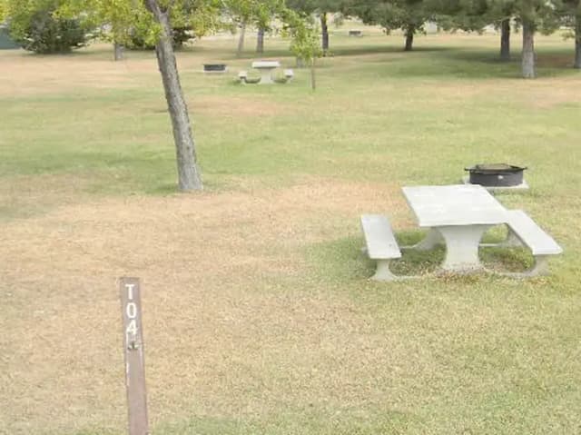 Tent Area · Site T04 at Left Tailrace