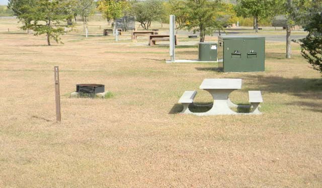 Tent Area · Site T11 at Left Tailrace