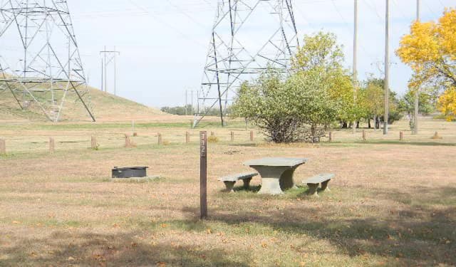 Tent Area · Site T12 at Left Tailrace