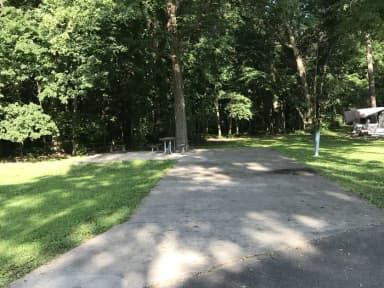 Thomson Causeway Campground site 37