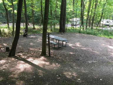 Site 012 at Mill Run Recreation Area