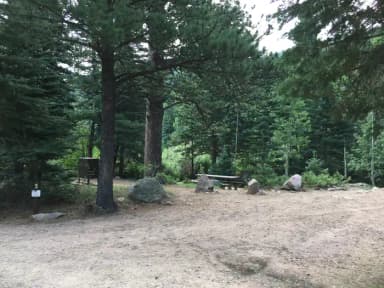 Loop LAKE · Site 013 at St Charles Campground - Lake Isabel