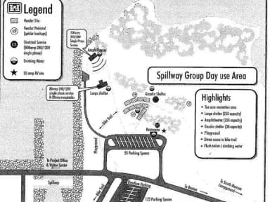 Spillway Group Area Map, Spillway Group Area