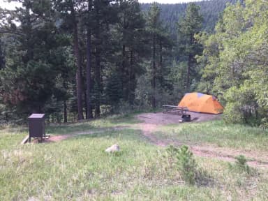 Loop VIST · Site 003 at La Vista Campground - Lake Isabel