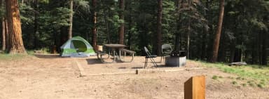 Loop VIST · Site 006 at La Vista Campground - Lake Isabel
