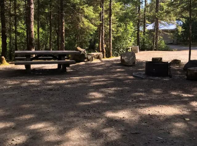 Site 046 at Mendenhall Campground